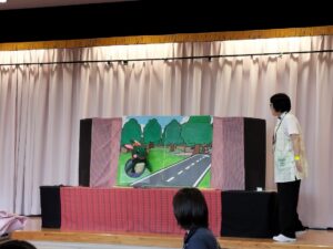 交通安全教室に参加したよ(大澤)