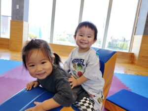遊戯室で遊んだよ♪(尾崎)