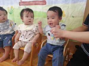 ７月乳児誕生会☆（橋本）