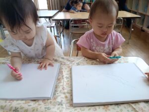 みんなでお絵描き！(鳥居)