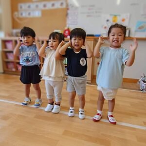 スプリンクラー遊びをしたよ！(村井)