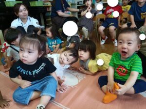 交通安全教室に参加したよ！(鳥居)