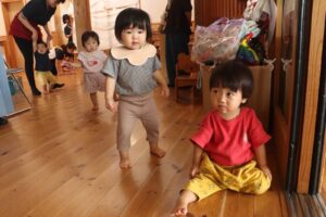 保育参観　初日　（田上）