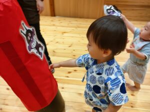 夏祭りの縁日を楽しんだよ！(西山)