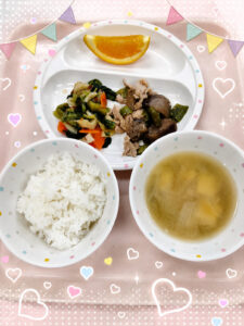 ★今日の給食★（わかば）