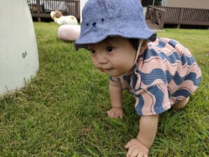 8月3日　戸外遊び☆（櫻井）