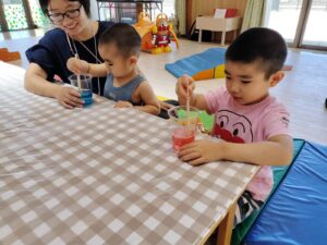 ☆「スライム作り」☆(上園)