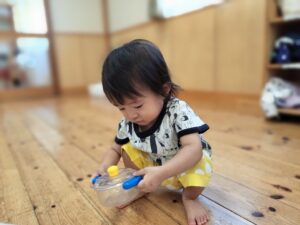 在園児の友だちと遊んだよ！（宮嶋）
