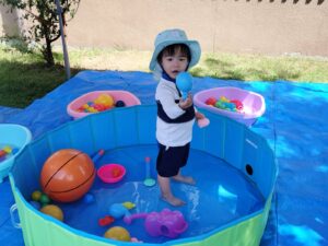 8月7日　水遊び（舘野）