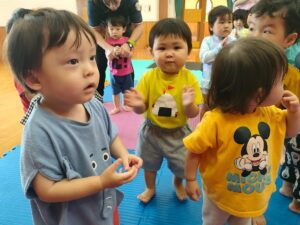 ホールで遊んだよ！（黒川）