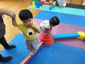合同保育を楽しみました！(新村)