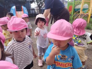 本日の集会（続橋）