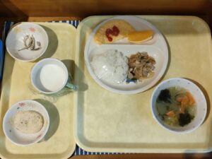 今日の給食【あおば保育園】