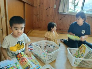 8月18日　今日のかなりや組（松本）