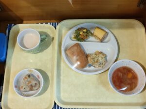 今日の給食【あおば保育園】