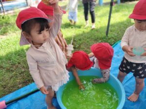 水遊び(老沼)