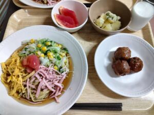 今日の給食（あおば保育園）8/20