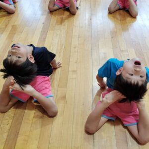 体操頑張ったよ！（沼尾）