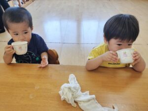 今日のにじ組さん♪(佐藤)