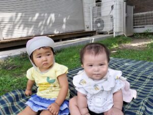 戸外遊びをしたよ！（続橋）