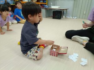 発表会の役決めをしたよ！(篠原)
