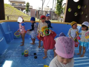 水遊び楽しかったよ☆（鈴木）