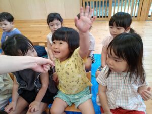 運動会の練習をしました！（柴田）
