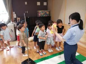 交通安全教室に参加しました☆（鈴木）