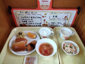 9月29日の給食（みらい）