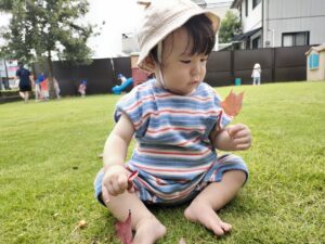 久しぶりの戸外遊び♪（齋藤）