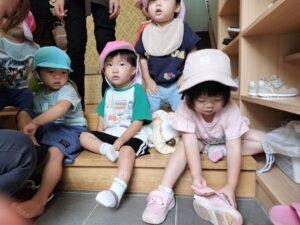 戸外遊び楽しいね！(齋藤)