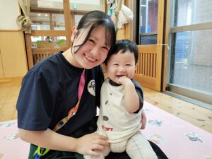 集会、ブロック遊び（稲葉）