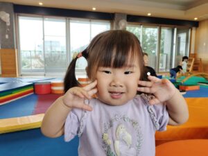 遊戯室で遊んだよ♪(尾崎)