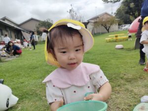 9月8日　戸外遊び（園部）