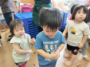 在園児の友だちいつもありがとう（宮嶋）