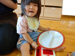おままごとをしたよ！（西山）