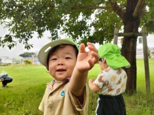 戸外で遊んだよ♪（黒川）