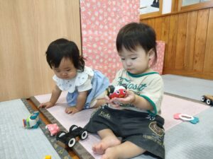 楽器やボールで遊んだよ♩(下妻)
