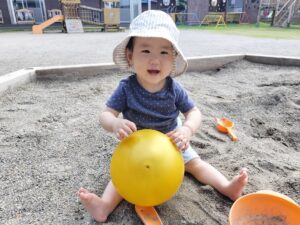 戸外遊びをしたよ！（直江）