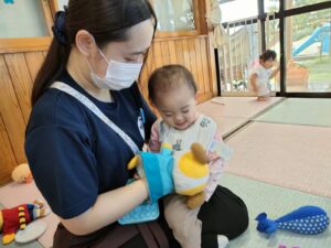 たくさん遊んでいっぱい寝たよ♪(塚田)
