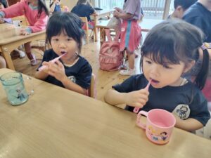 歯磨き上手かな？(用皆)