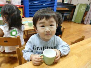 風船で遊んだよ♡(谷田貝)