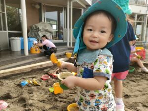 いつもとは違う場所で遊んだよ！（直江）