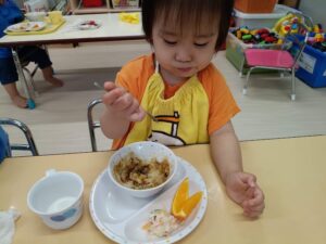 たくさん食べたよ！（阿部）