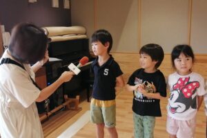 ドキドキのラジオ撮影（生沼）