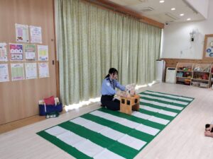 ☆「交通安全教室」☆(上園)