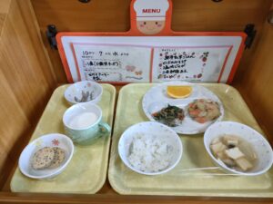 今日の給食☆(こがねい)