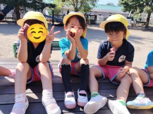 焼き芋たべたよ～（江田）
