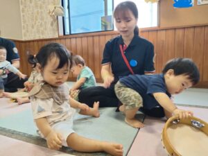 楽器遊びをしたよ！（落合）