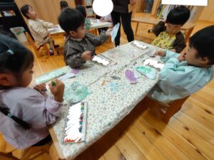 ハロウィンの制作をしたよ！（西山）